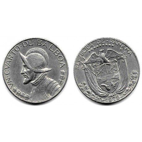 (11.2a) Panamá. 1979. ¼ Balboa (MBC+)
