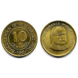 (293) Perú. 1986. 10 Céntimos (EBC)