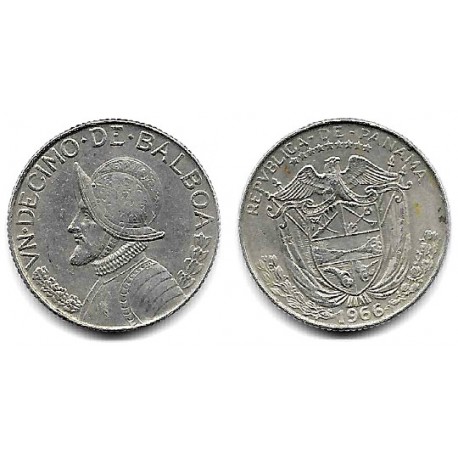 (10) Panamá. 1966. 1 Décimo (MBC-)