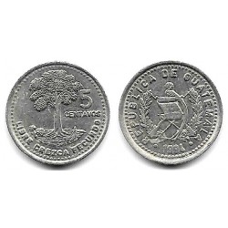 (276.4) Guatemala. 1994. 5 Centavos (EBC+)