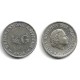 (4) Antillas Neerlandesas. 1954. ¼ Gulden (MBC+) (Plata)
