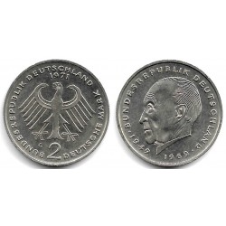 (124) Alemania. 1971(G). 2 Mark (MBC)