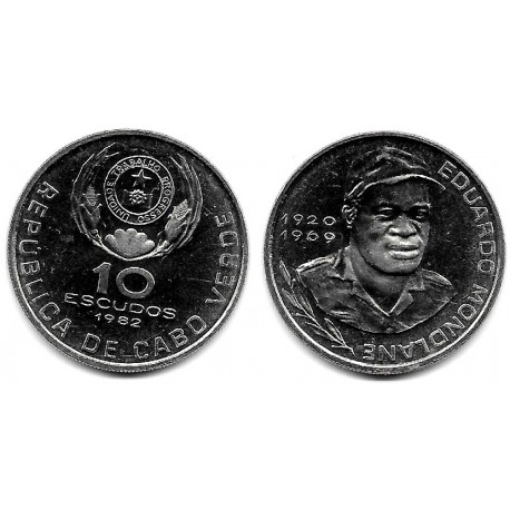 (19) Cabo Verde. 1982. 10 Escudos (SC)