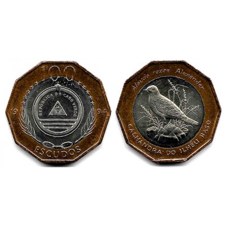 (39) Cabo Verde. 1994. 100 Escudos (SC)