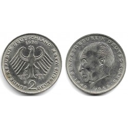 (124) Alemania. 1976D. 2 Mark (MBC+)