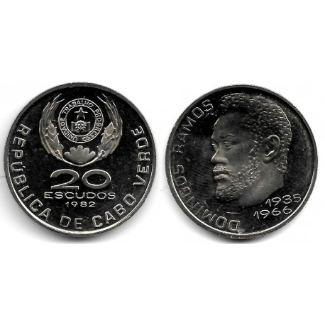 (20) Cabo Verde. 1982. 20 Escudos (EBC+)