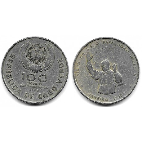 (25) Cabo Verde. 1990. 100 Escudos (BC)