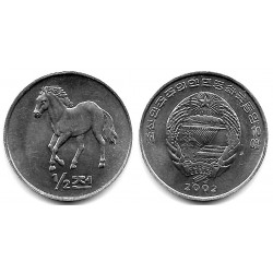 (183) Corea del Norte. 2002. ½ Chon (SC)