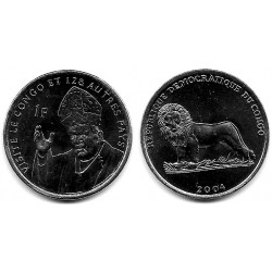 (159) Congo. 2004. 1 Franc (SC)