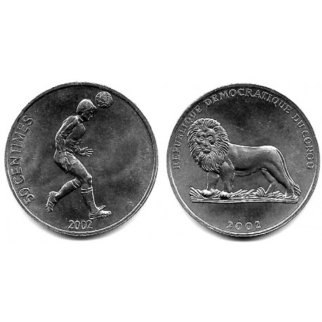 (75) Congo. 2002. 50 Centimes (SC)