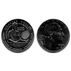 Estados Unidos de América. 2025(S). Quarter Dollar (SC) Althea Gibson