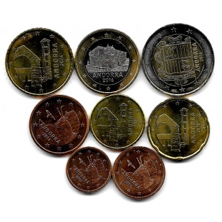 Andorra. 2016. Serie Completa (SC)