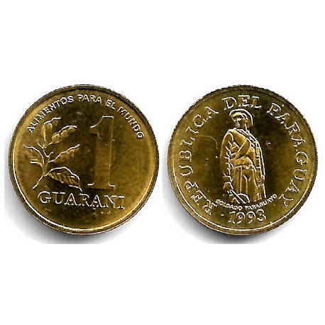 (192) Paraguay. 1993. 1 Guarani (SC)