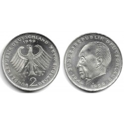 (124) Alemania. 1969(G). 2 Mark (SC)