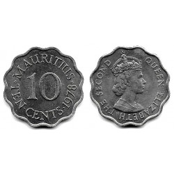 (33) Mauricio. 1978. 10 Cents (SC)