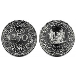(24) Surinam. 1989. 250 Cents (SC)