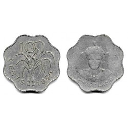 (41) Suazilandia. 1986. 10 Cents (MBC-)