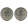 (2.1) Islandia. 1925. 25 Aurar (MBC+)