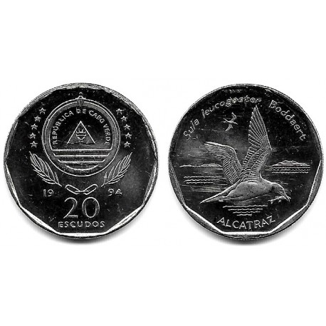 (30) Cabo Verde. 1994. 20 Escudos (SC)
