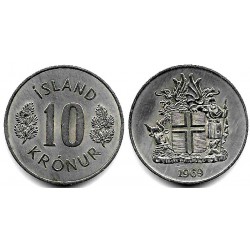 (15) Islandia. 1969. 10 Kronur (SC)