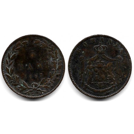 (3.2) Rumanía. 1867. 5 Bani (BC)
