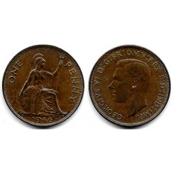 (845) Gran Bretaña. 1946. 1 Penny (MBC+)