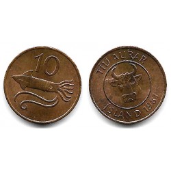 (25) Islandia. 1981. 10 Aurar (SC)