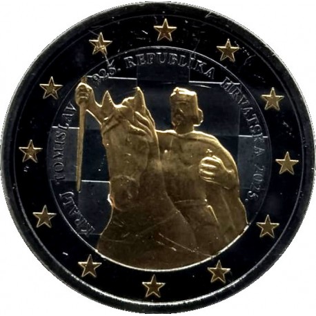 Croacia. 2025. 2 Euro (SC) Oro & Rutenio