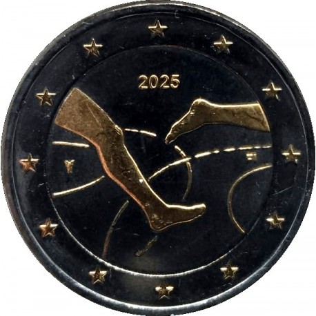 Finlandia. 2025. 2 Euro (SC) Oro & Rutenio