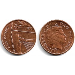 (1107) Gran Bretaña. 2012. 1 Penny (EBC)