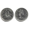 (6) Estados Orientales Caribeños. 1965. 25 Cents (EBC+)