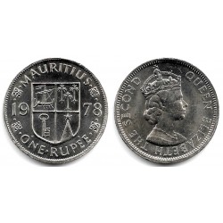 (35.1) Mauricio. 1978. 1 Rupee (SC)