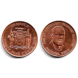 (167) Jamaica. 1995. 25 Cents (SC)
