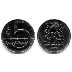 (8) República Checa. 1993. 5 Korun (MBC+)