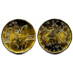 (5) República Checa. 1999. 20 Korun (SC)