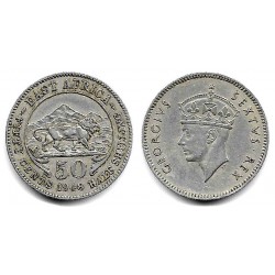 (30) África Oriental. 1948. 50 Cents (MBC+)