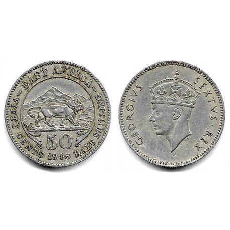 (30) África Oriental. 1948. 50 Cents (MBC+)