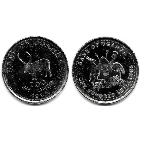 (67) Uganda. 1998. 100 Shillings (SC)