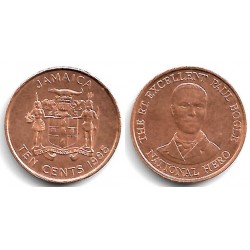 (146.2) Jamaica. 1995. 10 Cents (SC)