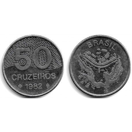 (594.1) Brasil. 1982. 50 Cruzeiros (EBC)