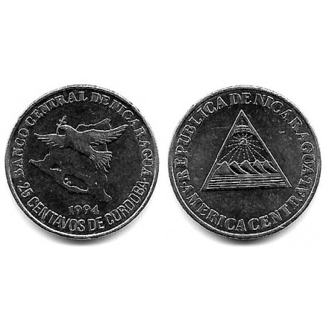 (82) Nicaragua. 1994. 25 Centavos (SC)