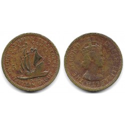(4) Estados Orientales Caribeños. 1962. 5 Cents (BC-)