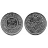 (34) Guyana. 1989. 25 Cents (EBC+)