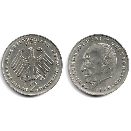(124) Alemania. 1972(F). 2 Mark (MBC)