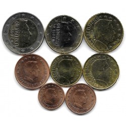 Luxemburgo. 2019. Serie Completa (SC)