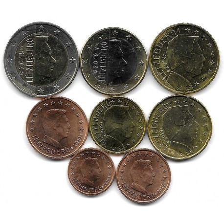 Luxemburgo. 2019. Serie Completa (SC)