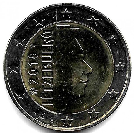 Luxemburgo. 2018. 2 Euro (SC)
