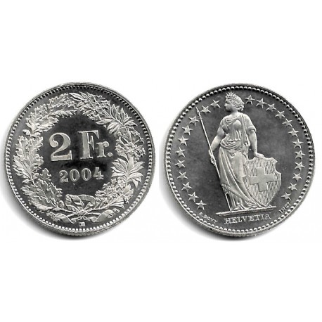 (21a.3) Suiza. 2004B. 2 Francs (SC)
