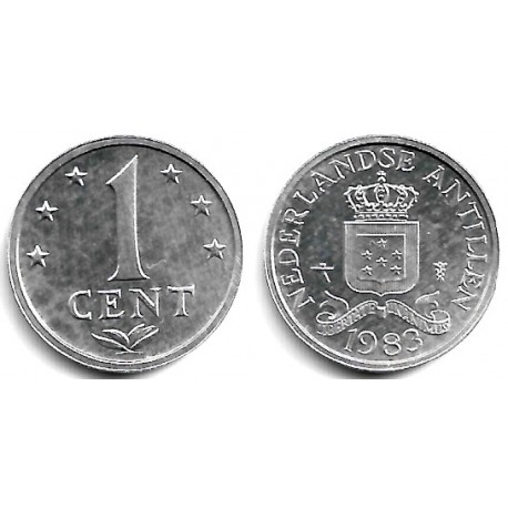 (8a) Antillas Neerlandesas. 1983. 1 Cent (SC)