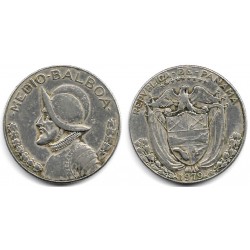 (12b) Panamá. 1979. ½ Balboa (BC+)